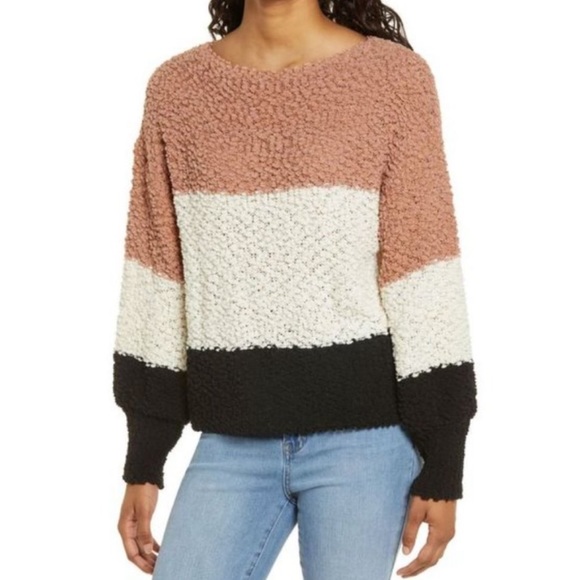 Lulus Always Be Together Chenille Sweater - Picture 3 of 4